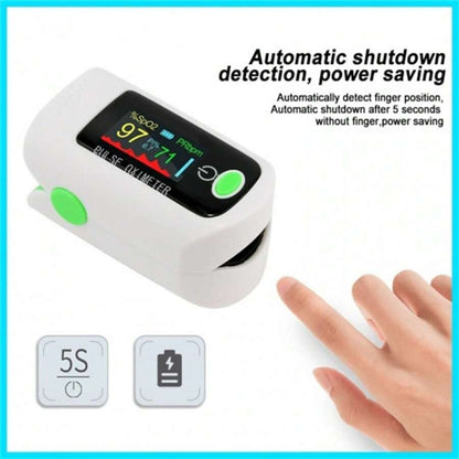 Finger Pulse Oximeter Fast SpO2 & Heart Rate Monitor with Display